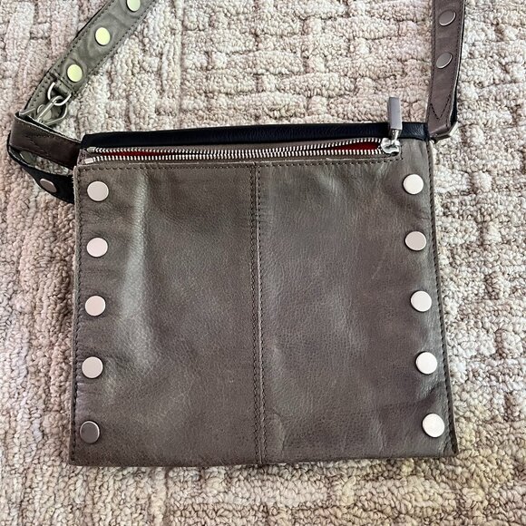 Hammitt Montana Reversible Crossbody in Black/Pewter - Picture 2 of 9
